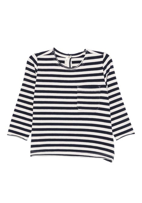 T-shirt a righe ZHOE & TOBIAH KIDS | SJS2MNNATURALE/BLU